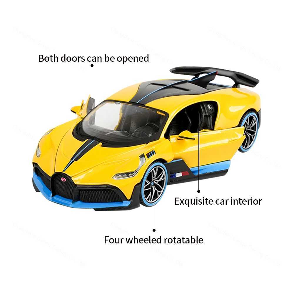 Maisto 1 24 Bugatti Divo Sports Static Die Cast Vehicles Collectible Model Car Toys Free shipping