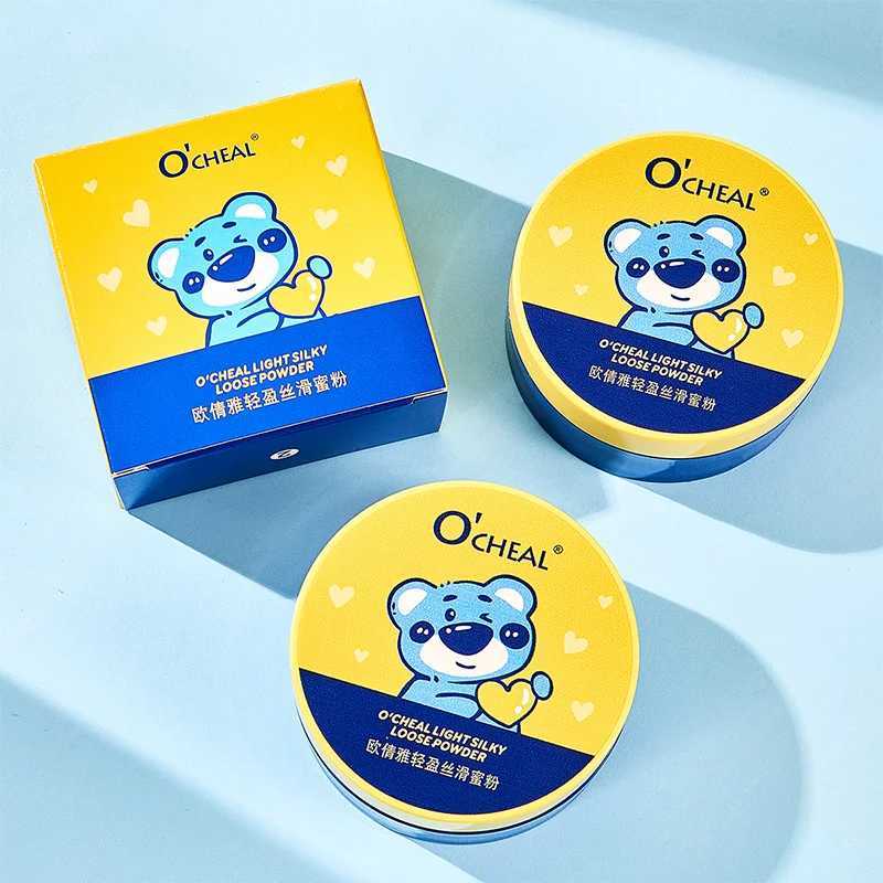 OCHEAL Whitening Facial Makeup With Waterproof Makeup Loose Setting Powder Evenly Applied Oil-Control Powder FoundationXJ250224