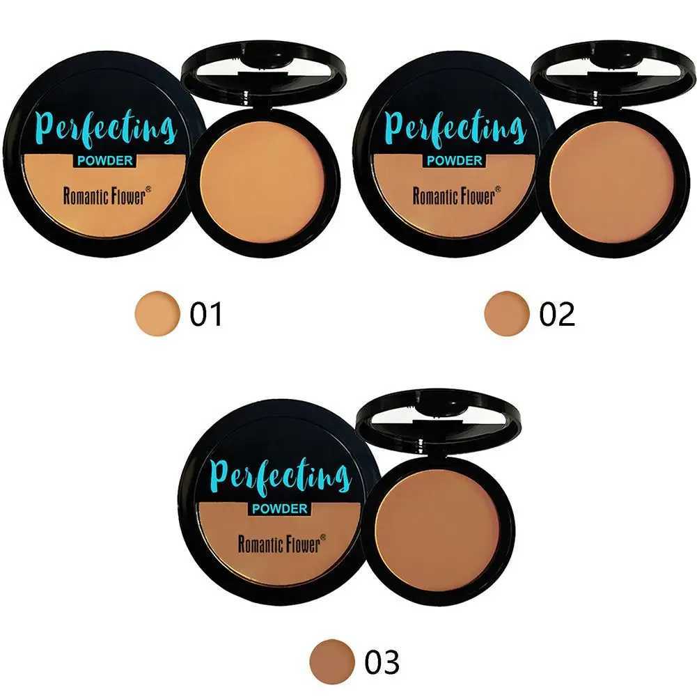 Dark Matte Setting Powder Invisible Matte Poreless Pressed Face Powder Makeup Lightweight Breathable Oil Control Deep ConcealerXJ250224