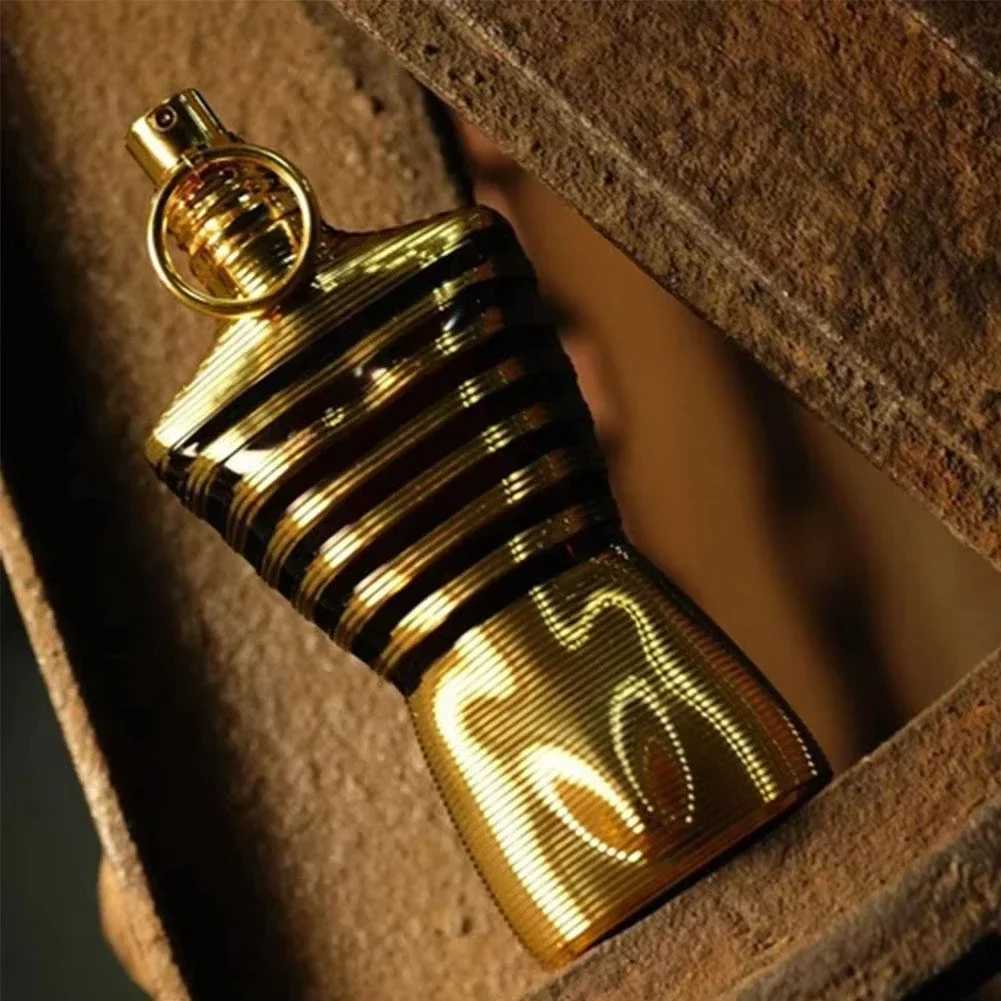 00ML 3.4FL.OZ Leather Notes Mens Eau De Parfum Woody Nutty Warm Spicy Chocolate Scent Males Fragrance Spray for Men W250620