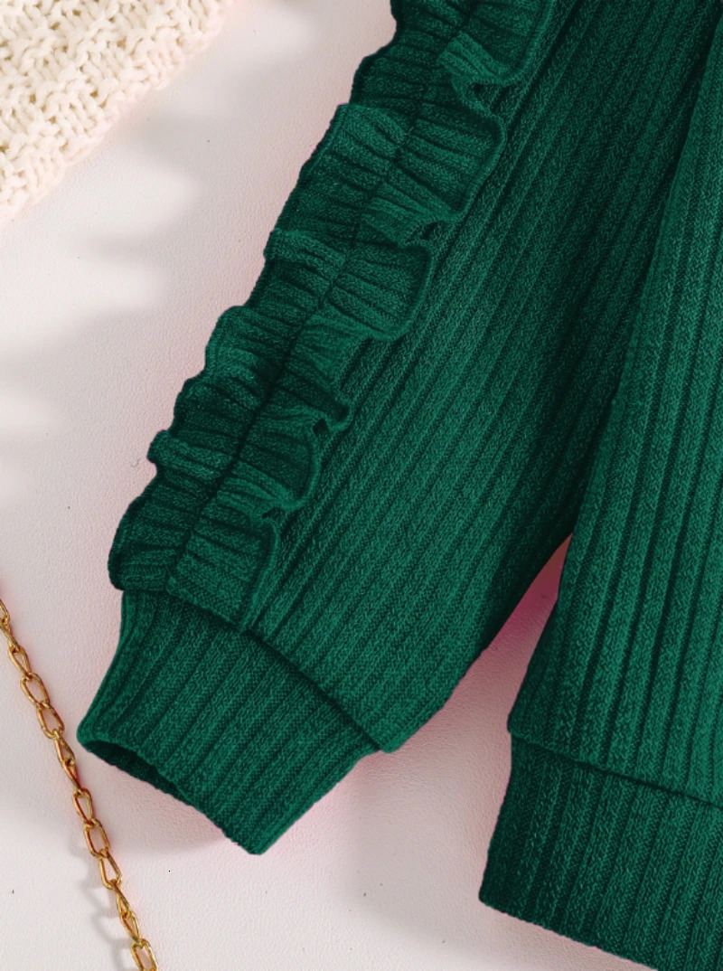 Spring and Autumn children fashion sports set girls sweater casual pants two-piece girls cartoon heart printed clothing 250224