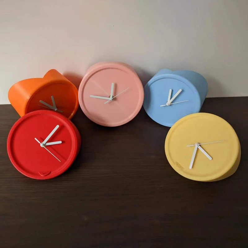 Modern Corner Wall Clocks Minimalist Wall Art Clock Bedroom Mechanism Silent Watches Living Room Desktop Watch Home Decor 250222