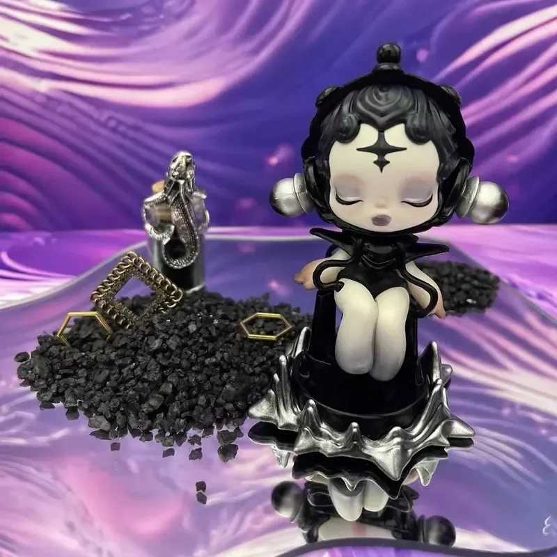 Pop Mart Skullpanda Sound Series Super Cute Blind Box Hand Fashion Sp13 Generation Doll Gift Model Decoration Motherland VersionT250224