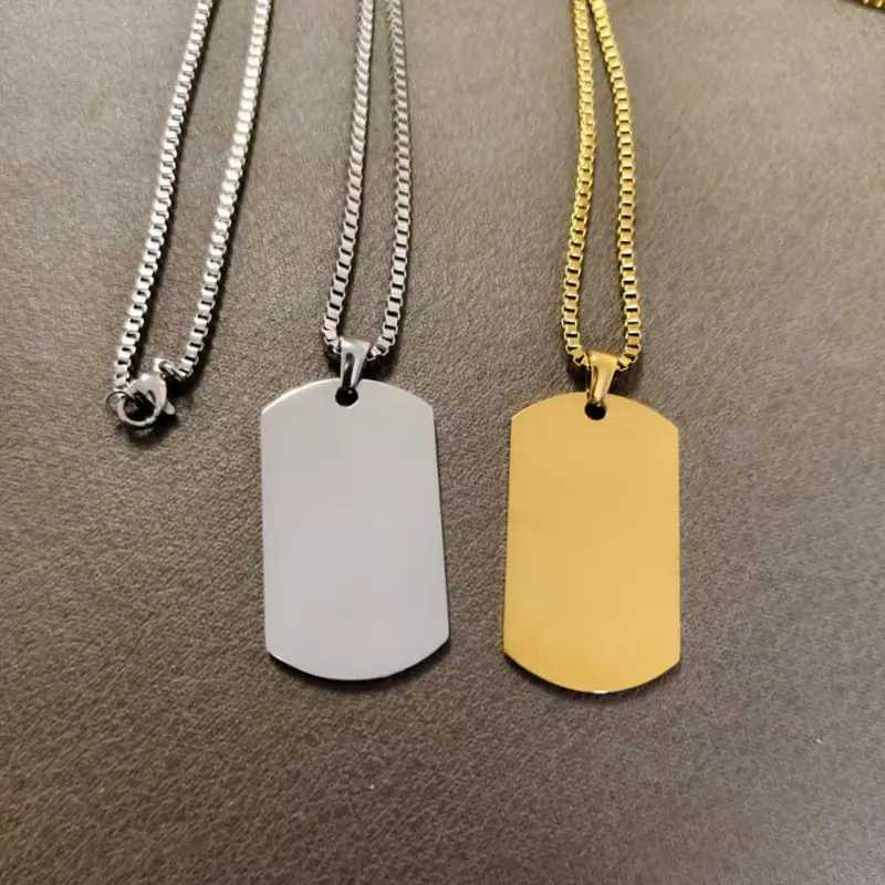 New stainless steel cross pendant necklace mens gold colored jewelry necklace gift 2025 X250224