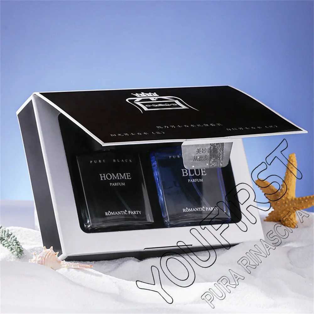 Fascination Man Perfume Gift Box 2pcs Set 60ml Men Perfumes Original Men Fresh Fragrance Spray Cologne Scent Perfumes Men W250224