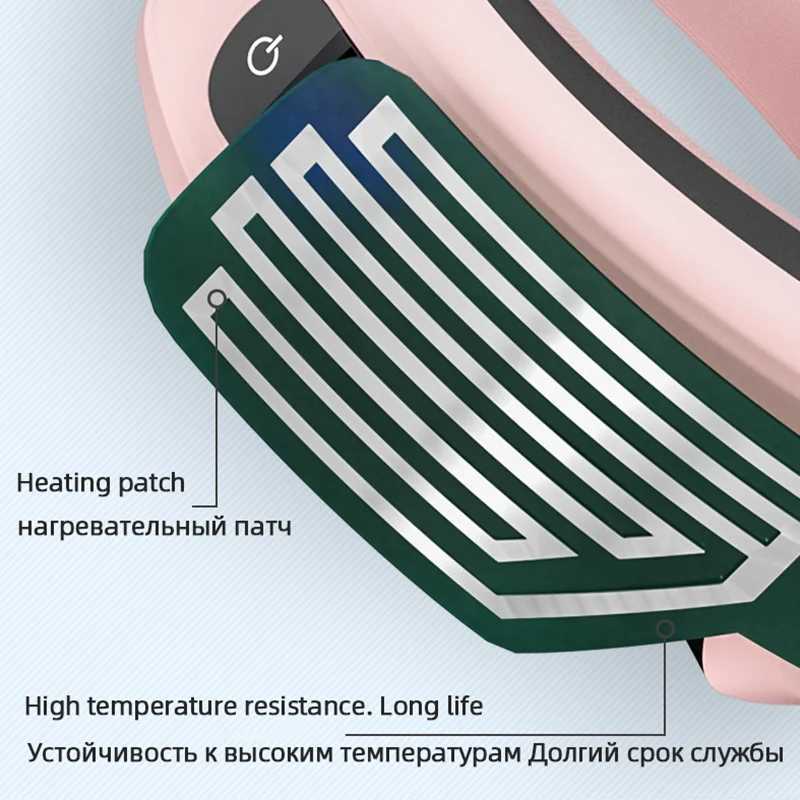 Eye Massager Heating Eyes Mask With Music Airbag Massage For Migraines Dry Eye Eye Strain Dark Circles Relief Improve SleepXJ250224