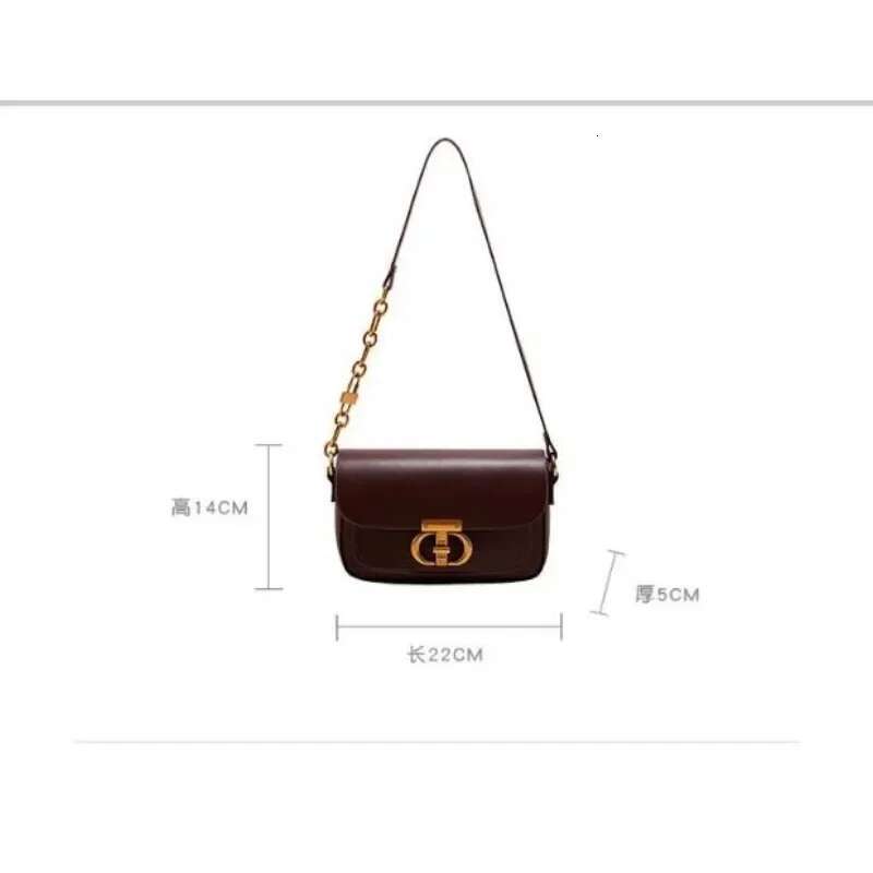Women Brand PU Leather Crossbody Retro Chain Metal Letter Lock Flap Messenger High quality Shoulder Bag swissmilitary