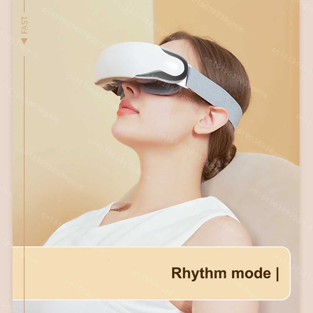 Eye Care Massage Instrument Eye Mask Vibration Hot Compress Stimulating Acupoints Massager Deeply Relieving Fatigue Spa SiliconeXJ250224