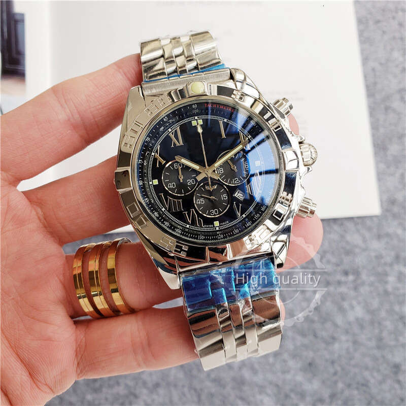 Mens Watch Navitime Avenger Watch Luxury Designer Breigtling Watch Man Watch Woman Watches Men High Quality Chronomat Quartz Mechanical Automatic Watch Box Gift 06
