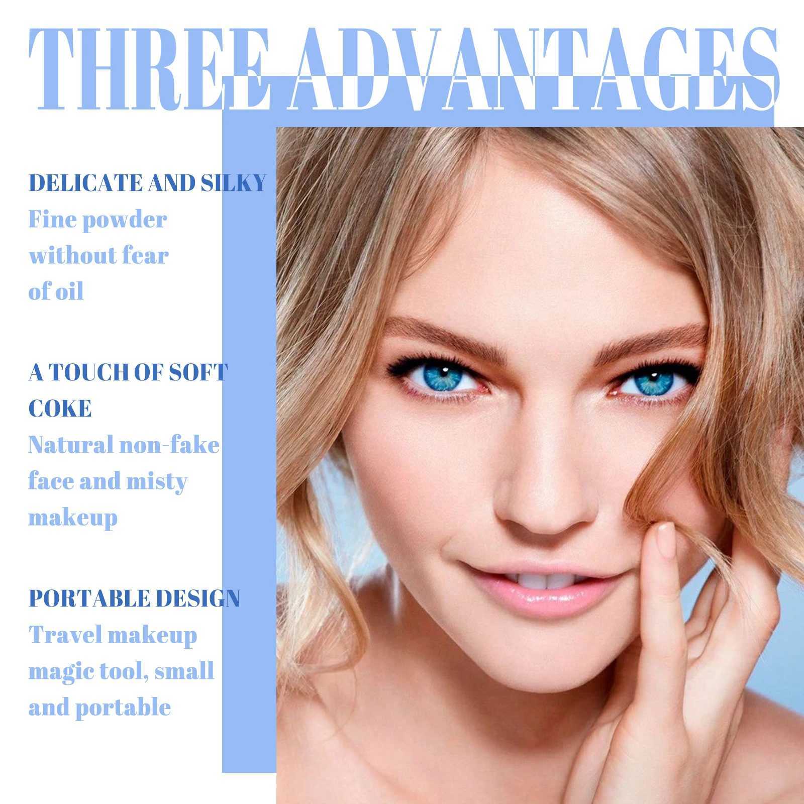 OUHUE Facial Loose Powder Oil Control Invisible Hole Durable Waterproof Natural Powder Basic Makeup Full CoverageXJ250224