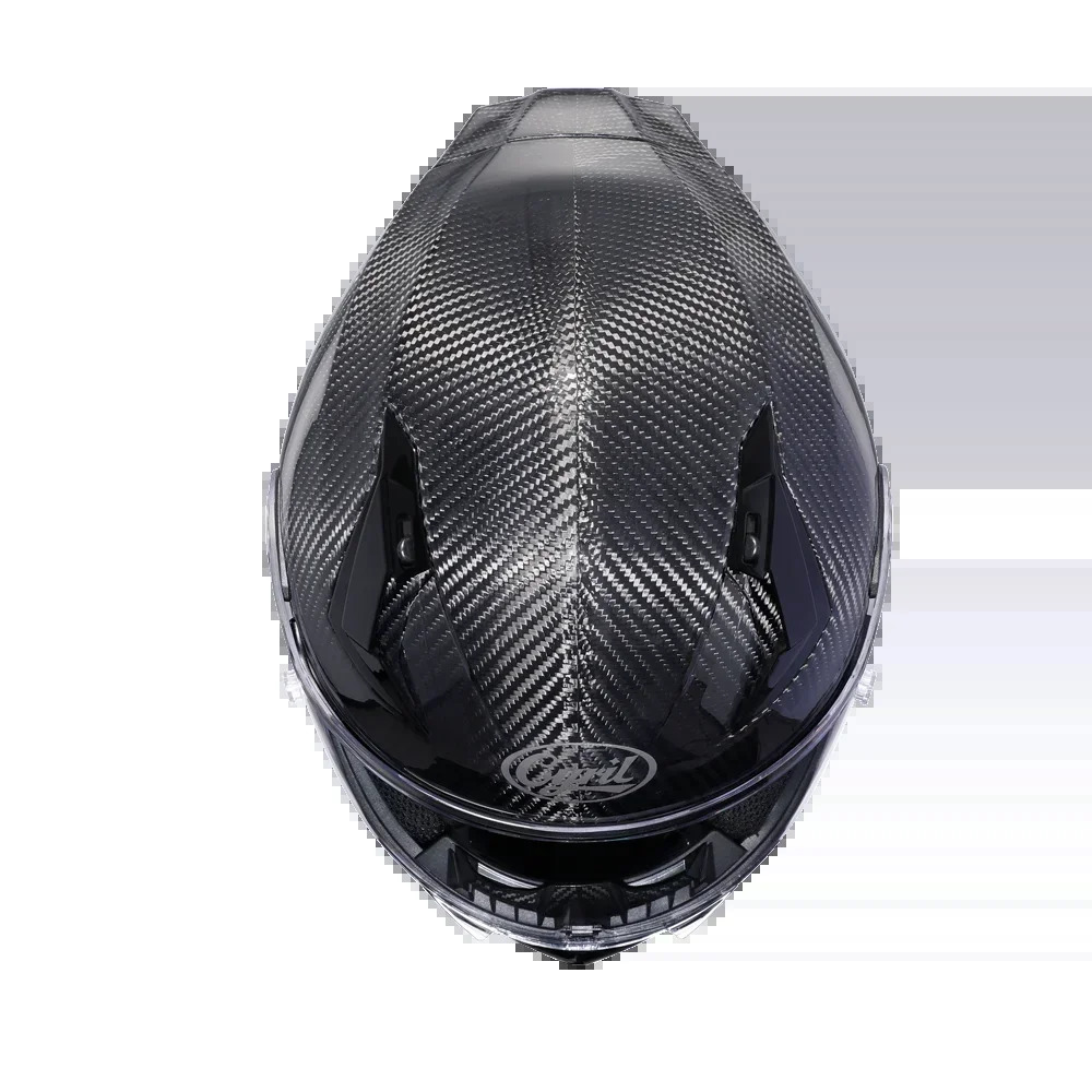 Unisex Lightweight Carbon Fiber Full Face Motorcycle Street Bike Helmets Racing Helmet DOT ECE Approved CYRIL Casque Moto 250222