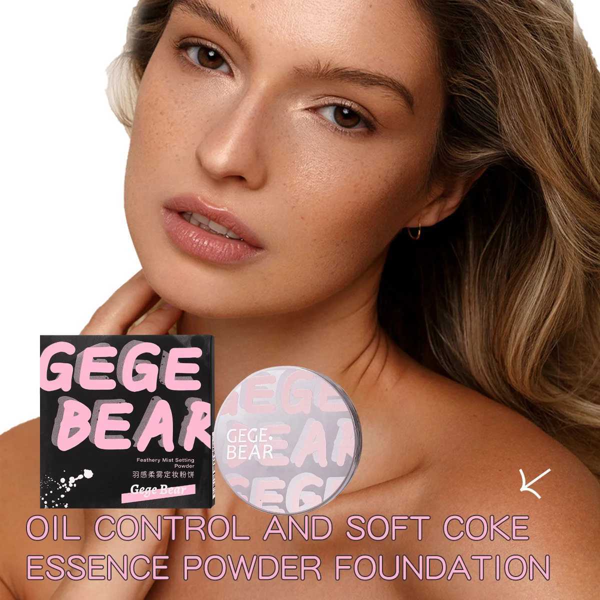 Gege Bear Setting Powder Fine Powder Texture Soft Focus Matte Long-lasting Natural MakeupXJ250224