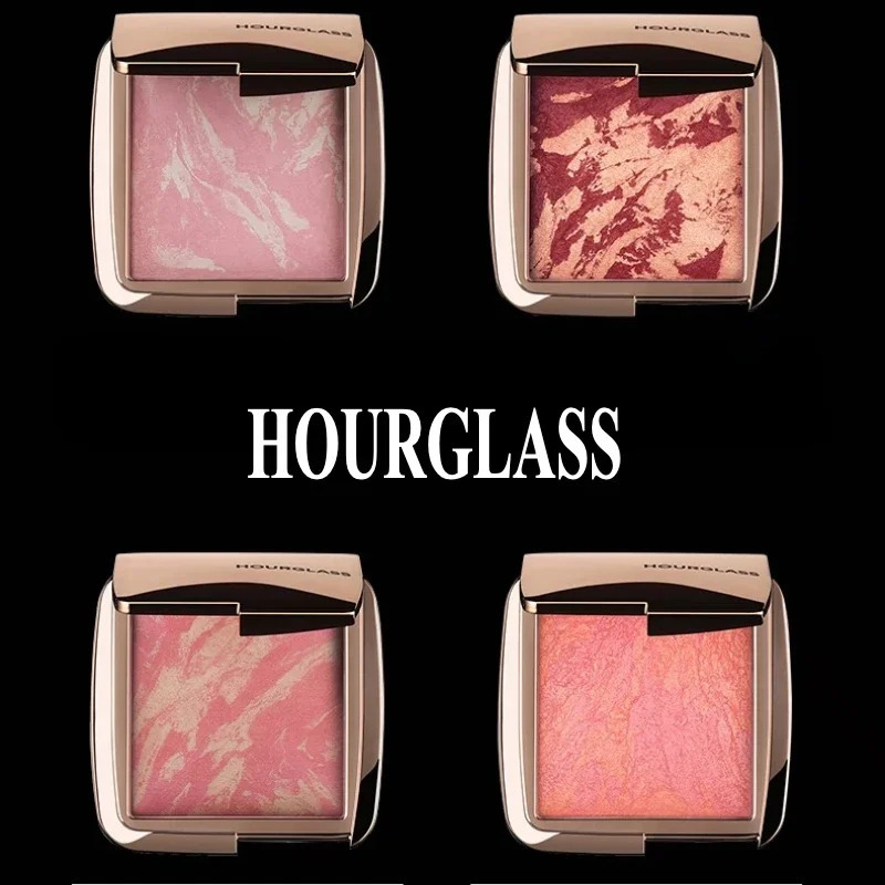 3 Color HOUR/GLASS Pork Belly Blush Highlights and Contouring Cheeks Purple Expansion and Contraction Cosmetics 250224