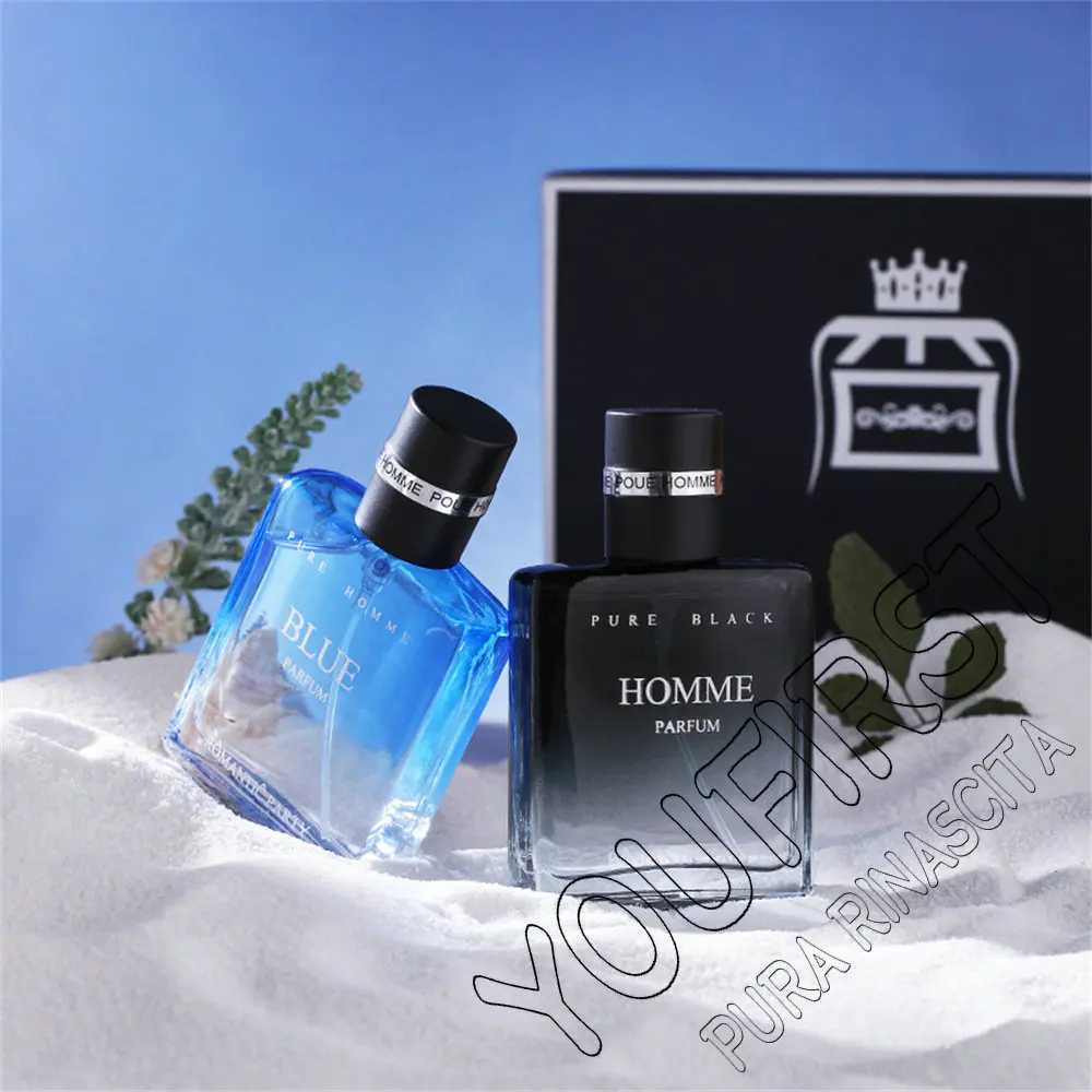 Fascination Man Perfume Gift Box 2pcs Set 60ml Men Perfumes Original Men Fresh Fragrance Spray Cologne Scent Perfumes Men W250224