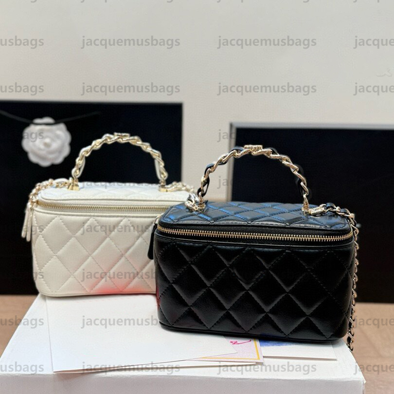 Designer Mini Cosmetics Bags Makeup Bag 22 23 Mini Tote Handbag Women Orgnizer Toiletry Cross Body Bag Crossbody Make up Bags Leather Classic Fashion