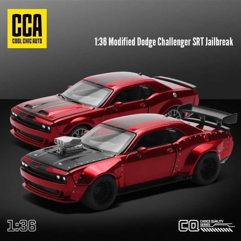 1 36 Dodge challenger SRT Jailbreak Assembled Version Alloy Car Diecasts Toy Vehicles Car Model Car Toy For Children Z250224