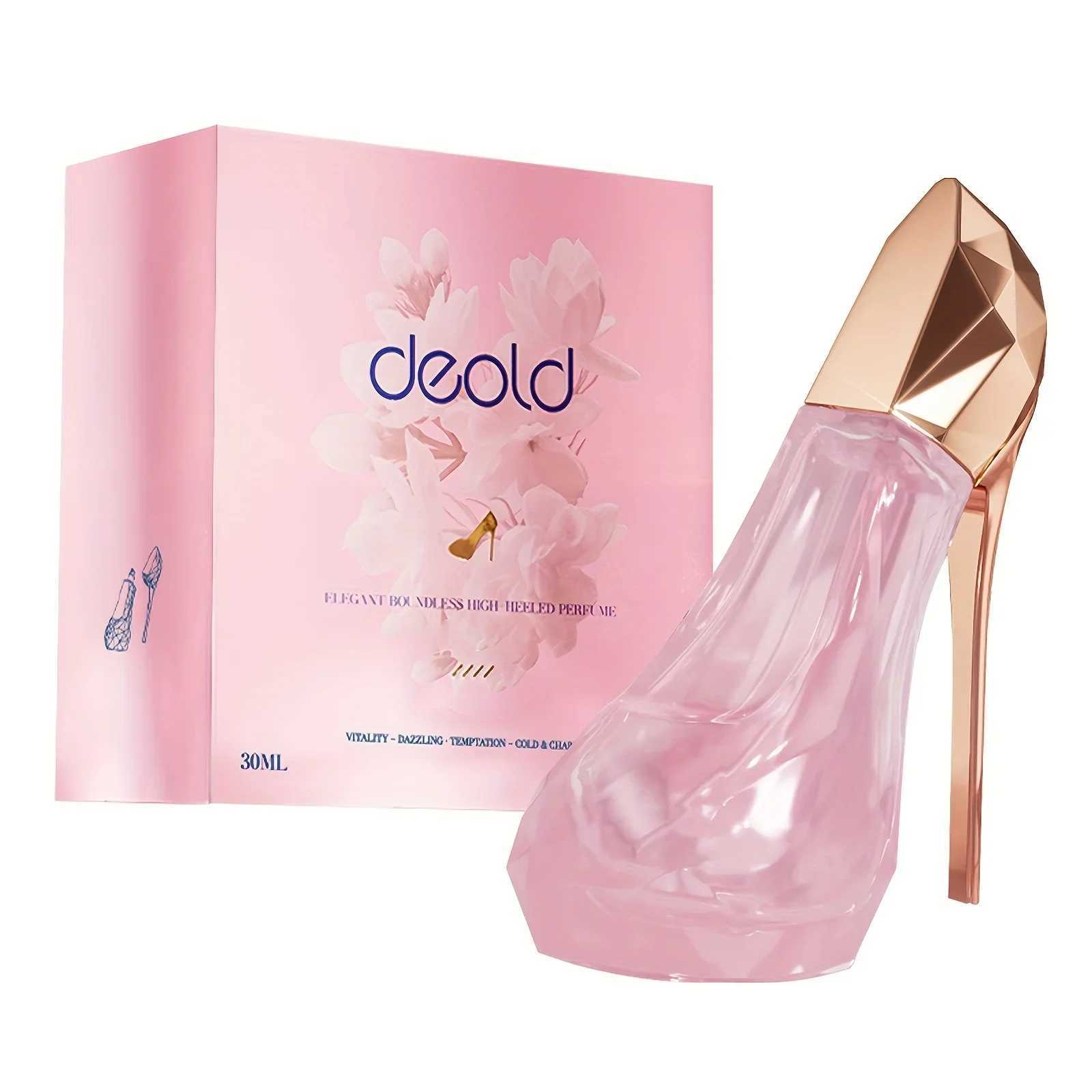High Heel Styling Perfume Eau De Parfum Spray Pink Natural Fragrance Parfum Lasting and Charming Personal Perfume for Women 30ML W250224