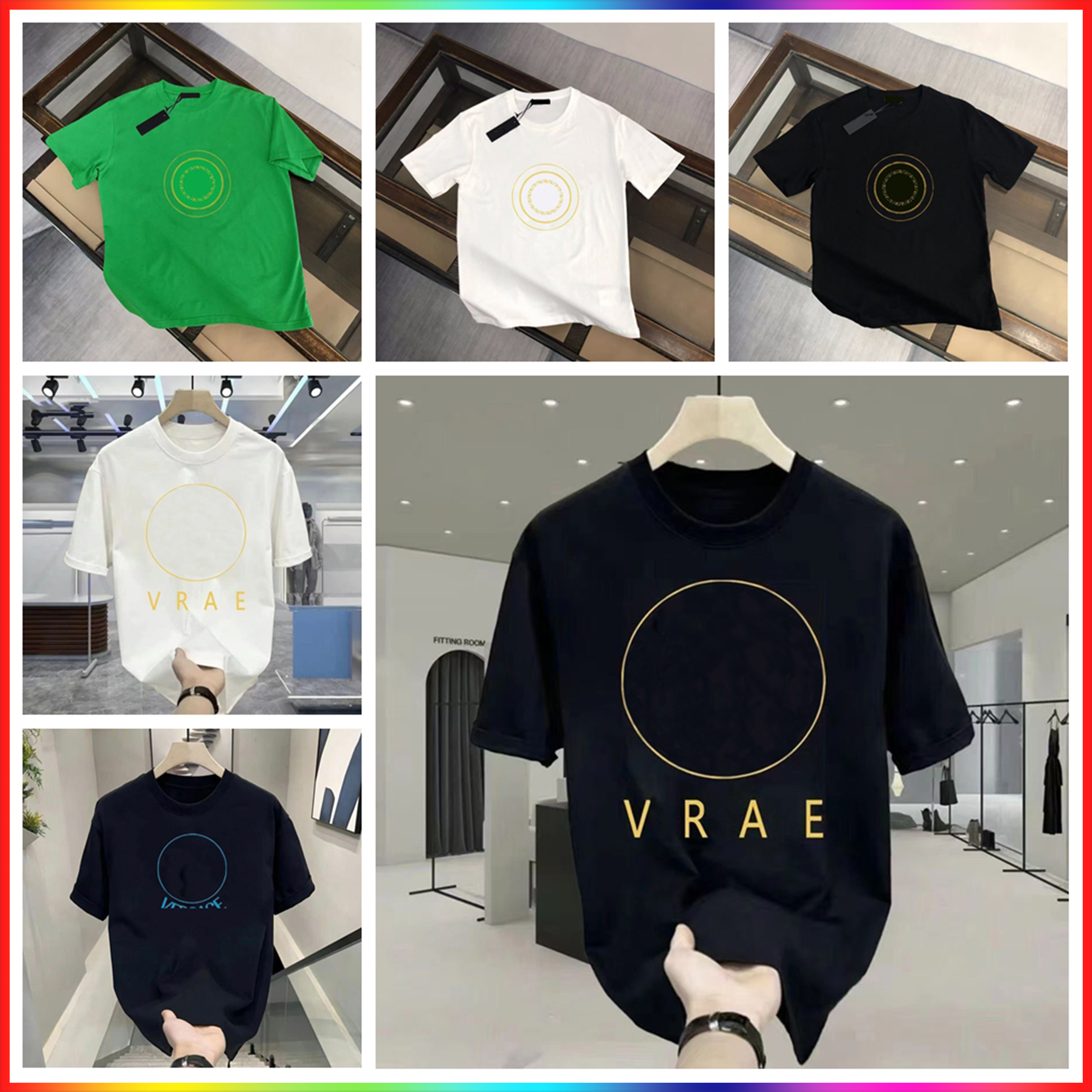 5A America Summer Fashion Tshirt Mens Womens Designers T Shirts Letter Print Tshirts 2025 Fashion Clothing Short Sleeve Women Clothes Casual Cotton Polo Tees shirts