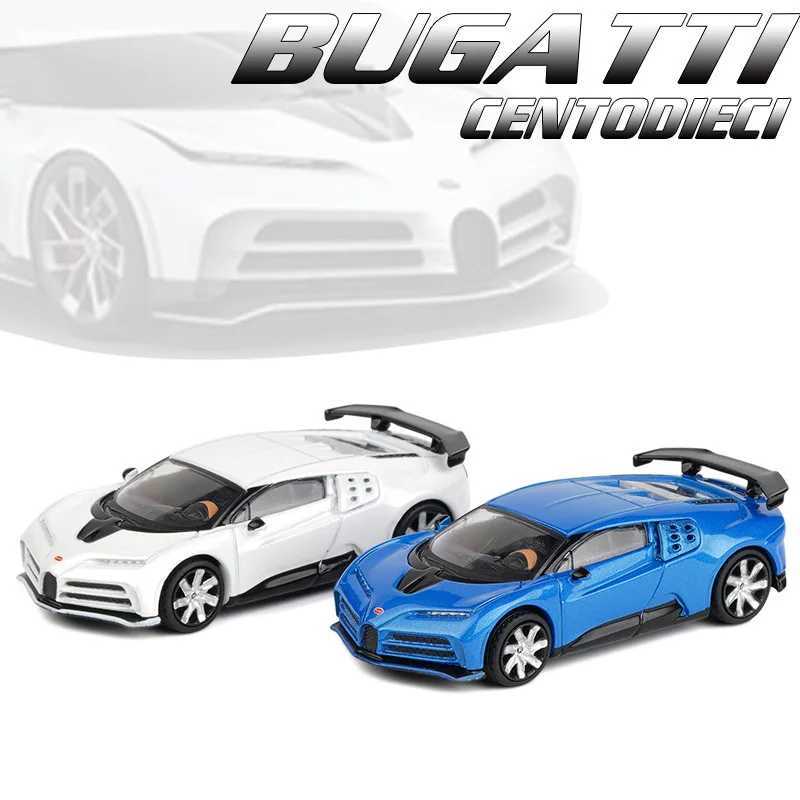1/64 Bugatti Divo Chiron EB110 Centodieci La Voiture Noire Toy Car JKM Miniature Model Free Wheels Diecast Alloy Collection Gift Z250224 Free shipping