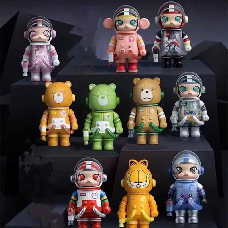 Popmart Mega Space Molly 100% Series 3 Mystery Blind Box Toys Kawaii Anime Action Figure Collection Figurine Model Birthday GiftT250224