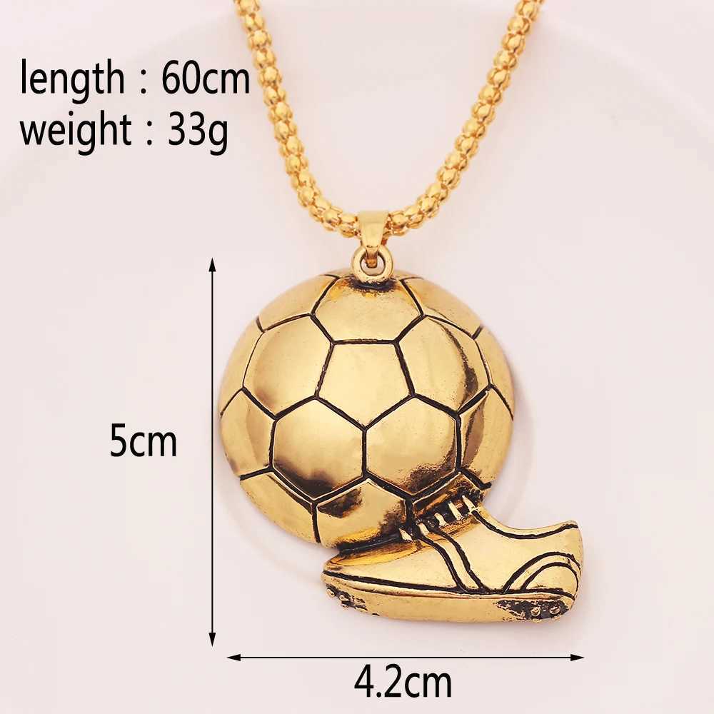 Football Shoes Design Chain Necklace Retro Creative Street Style Cool Necklace For Boys X250224