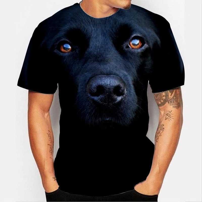 Funny Cute Dogs T-Shirts Animal 3D Print Streetwear Men Women Casual Fashion Oversized T Shirt Harajuku Kids Tees Tops Clothing W250224