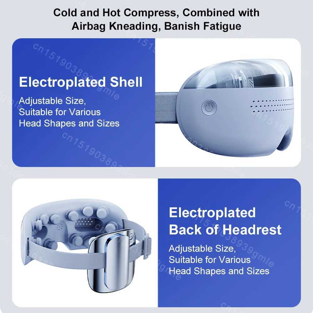 Visual Eye Massage Instrument for Children Smart Vibration Airbag Pressure Heat Compression Eye Massage Bluetooth MusicXJ250224