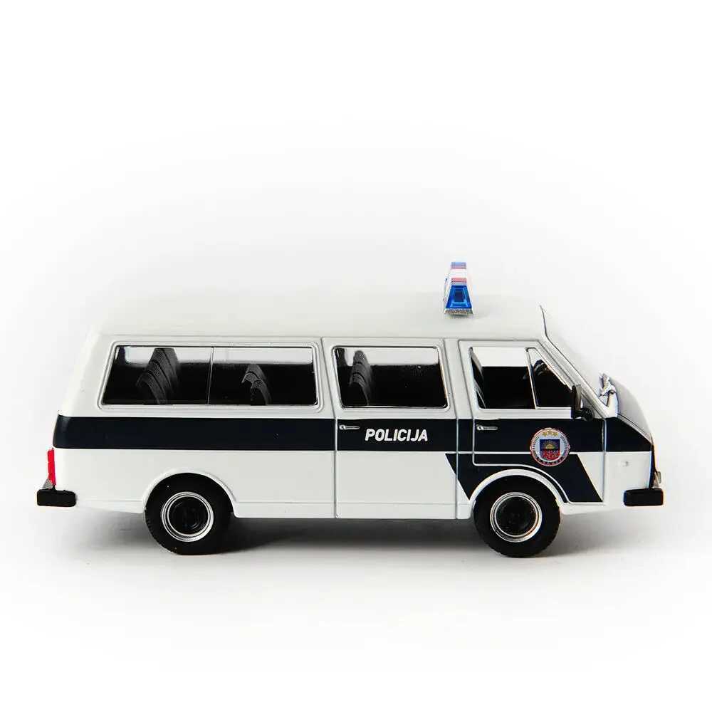 1/43 alloy die-casting model collection DeAGOSTINI RAF-22038 police car Russian Raf ambulance gift Free shipping