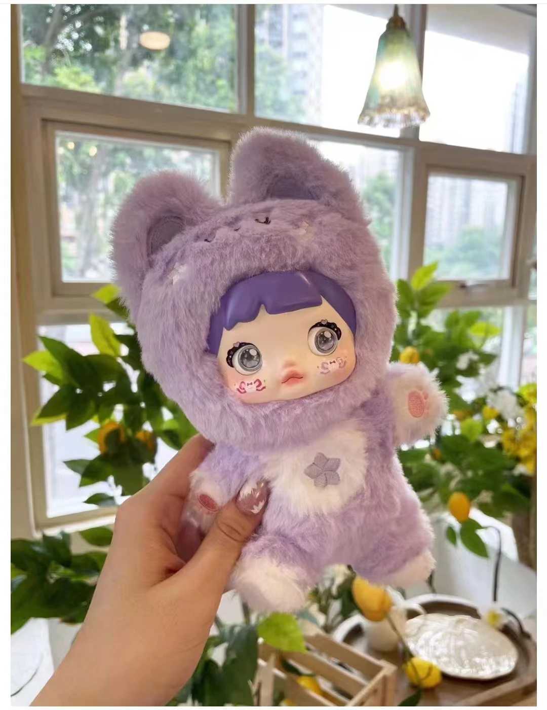 Blind Box Nommi Loveliness Never Ends Series Vinyl Mystery Box Cute Plush Doll Action Figure Bag Pack Pendant Surprise Toy GiftT250224