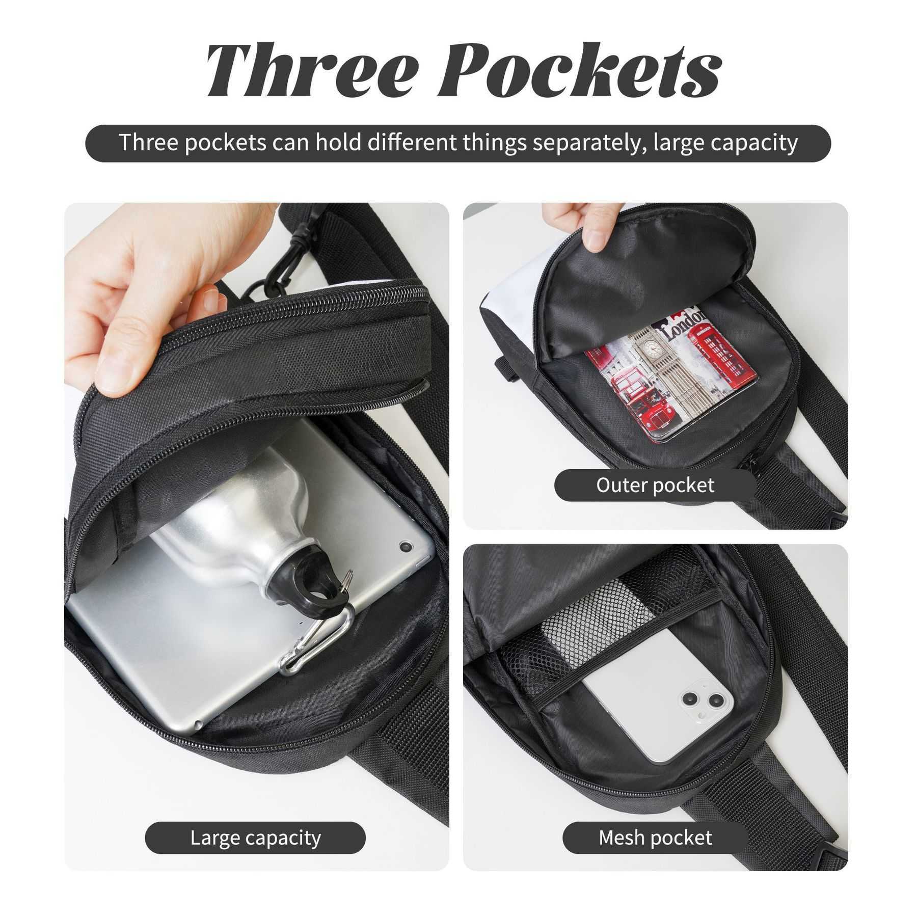 NXY Luxury Men Bags Designer Bag Chest Pack Man Bag Shoulder Bags Highs Quality Cross Body Bags Sling Bag Purse Wallet Belt Bag