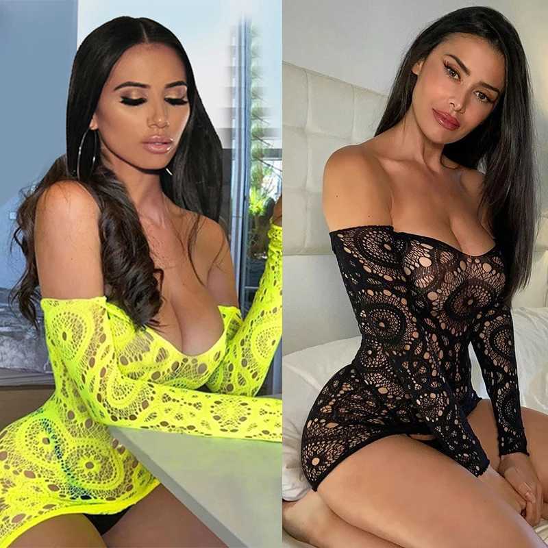 Hot Porn Sexiest Bodysuits Transparent Bodystocking Crotchless Teddies Full Body Sexy Lingerie Women Stripper Erotic Sex W250224