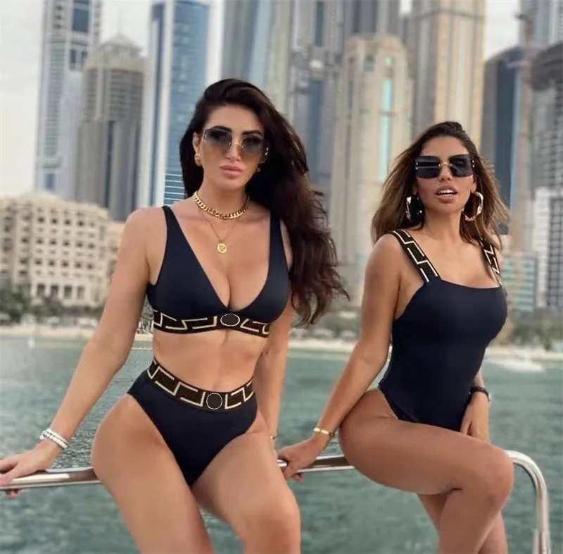 Bikini Designer Fashion Bikinis Two Piece Set Sexy S Spèche en une seule pièce MAISONS BACILAGES BAISE