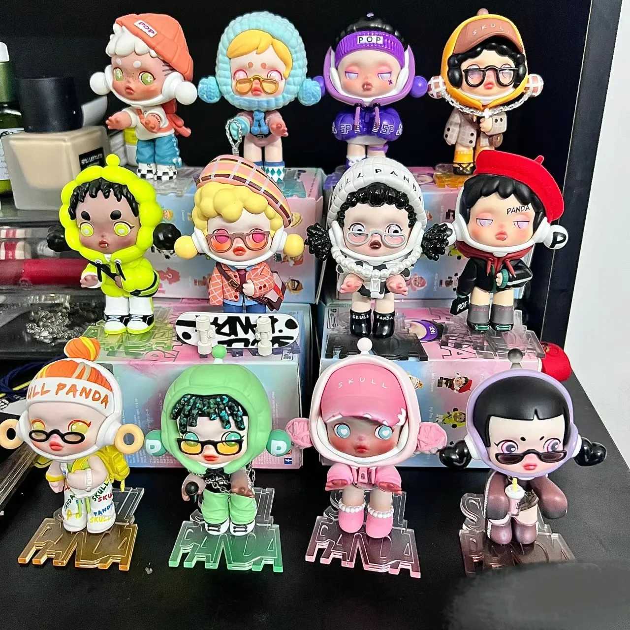 POPMART Bubble Mart SP2 Bear Meow Trendy Blind Box Handmade Decoration Doll Trendy Toy Gift for GirlsT250224