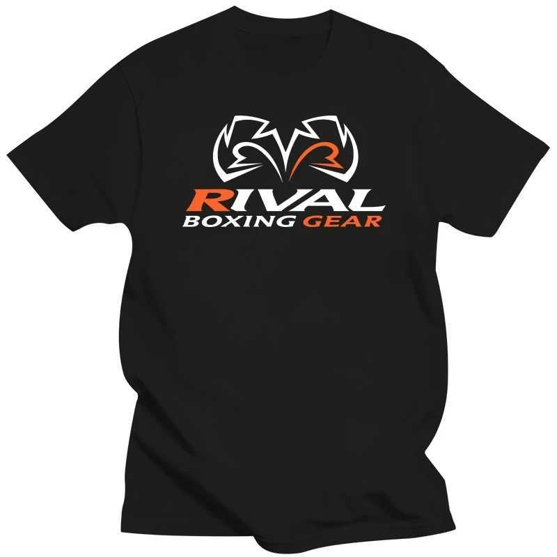 2024 Rival Boxing Corpo T-Shirt - Black Mens Design Print T-shirt Mens and womens short sleeve T-shirt Loose cotton topT250224