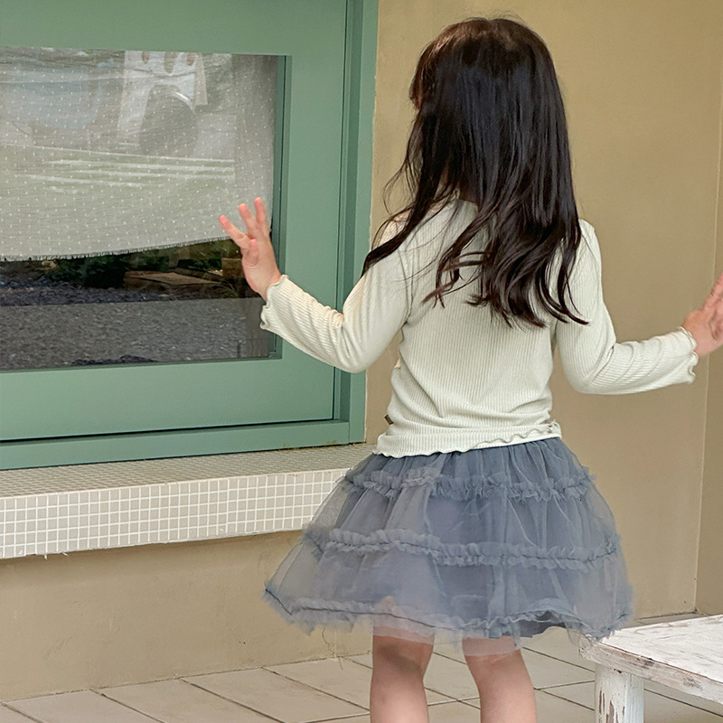 Ddmyshoesvip Girl S Fluffy Little Girl S Tutu Children S Mesh Half Skirt Summer New Dress Baby Gauze Skirt