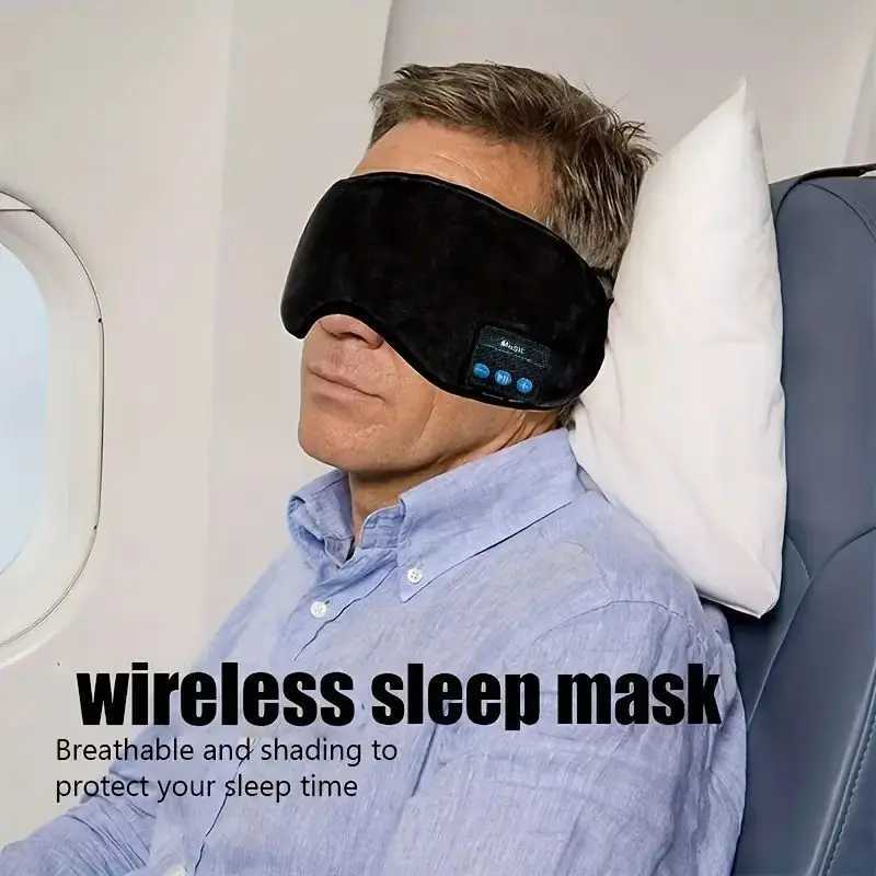 Bluetooth Music Sleep Eye Mask Blackout Smart Wireless Music Yoga Headband 3D Wireless Sleep Eye MaskXJ250224
