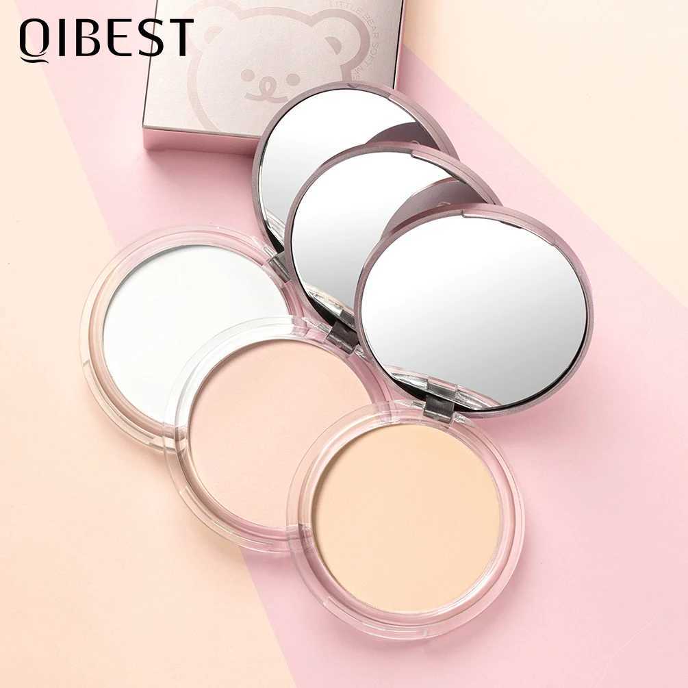 3 Colors Make Up Face Pressed Powder Brighten Oil-control Nude Makeup Setting Powder Foundation Makeup Base Lasting CosmeticsXJ250224