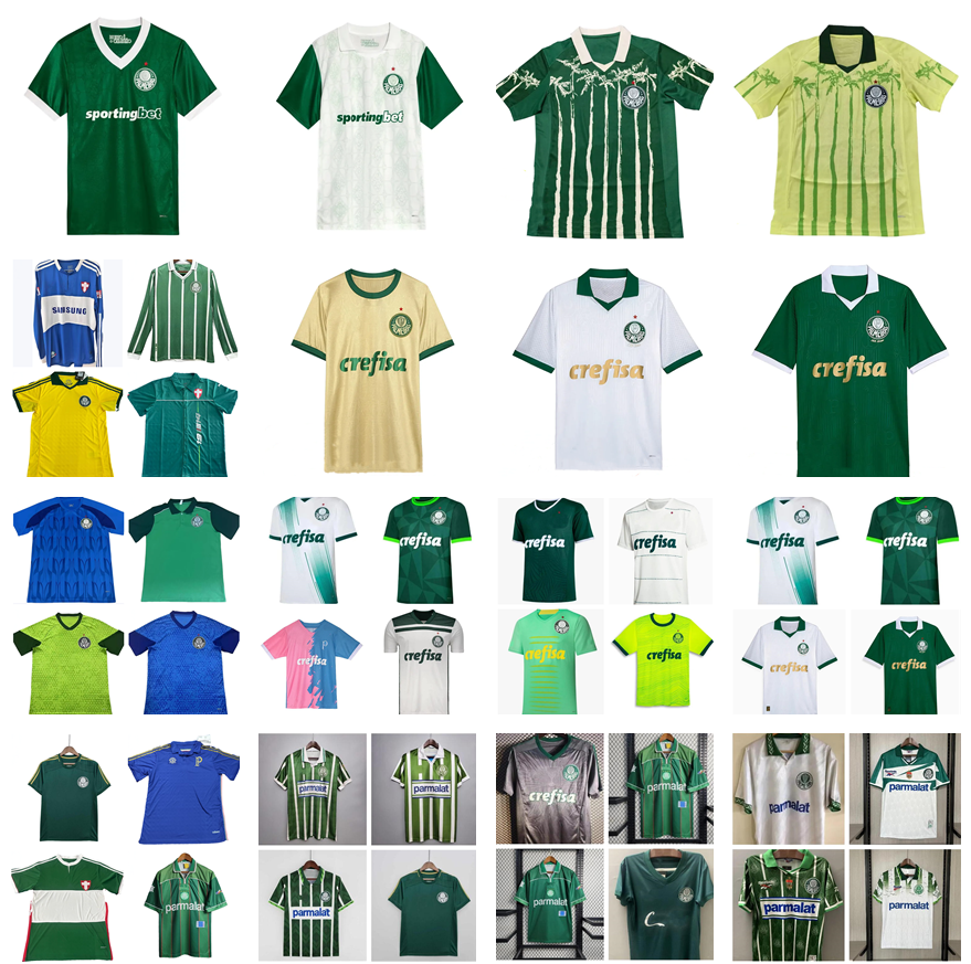 2025 2026 Palmeiras soccer jerseys 18 9 20 21 22 23 24 25 26 ESTEVAO LOPEZ THALYS LAZARO MAURICIO RICHARD RIOS FUCHS PAULINHO 93 94 95 96 97 98 99 00 01 Retro football shirt