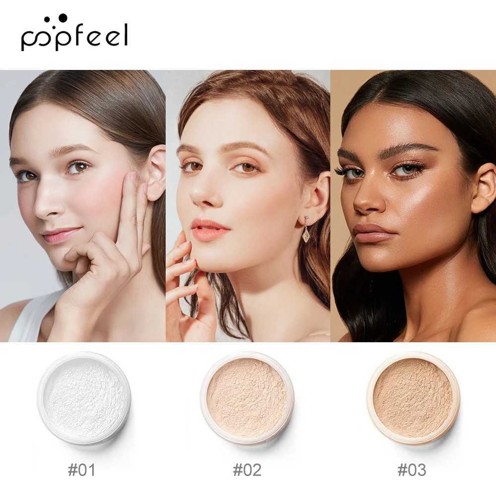 POPFEED sets loose powder lightweight creates a soft focusing effect and lasts for a long timeXJ250224