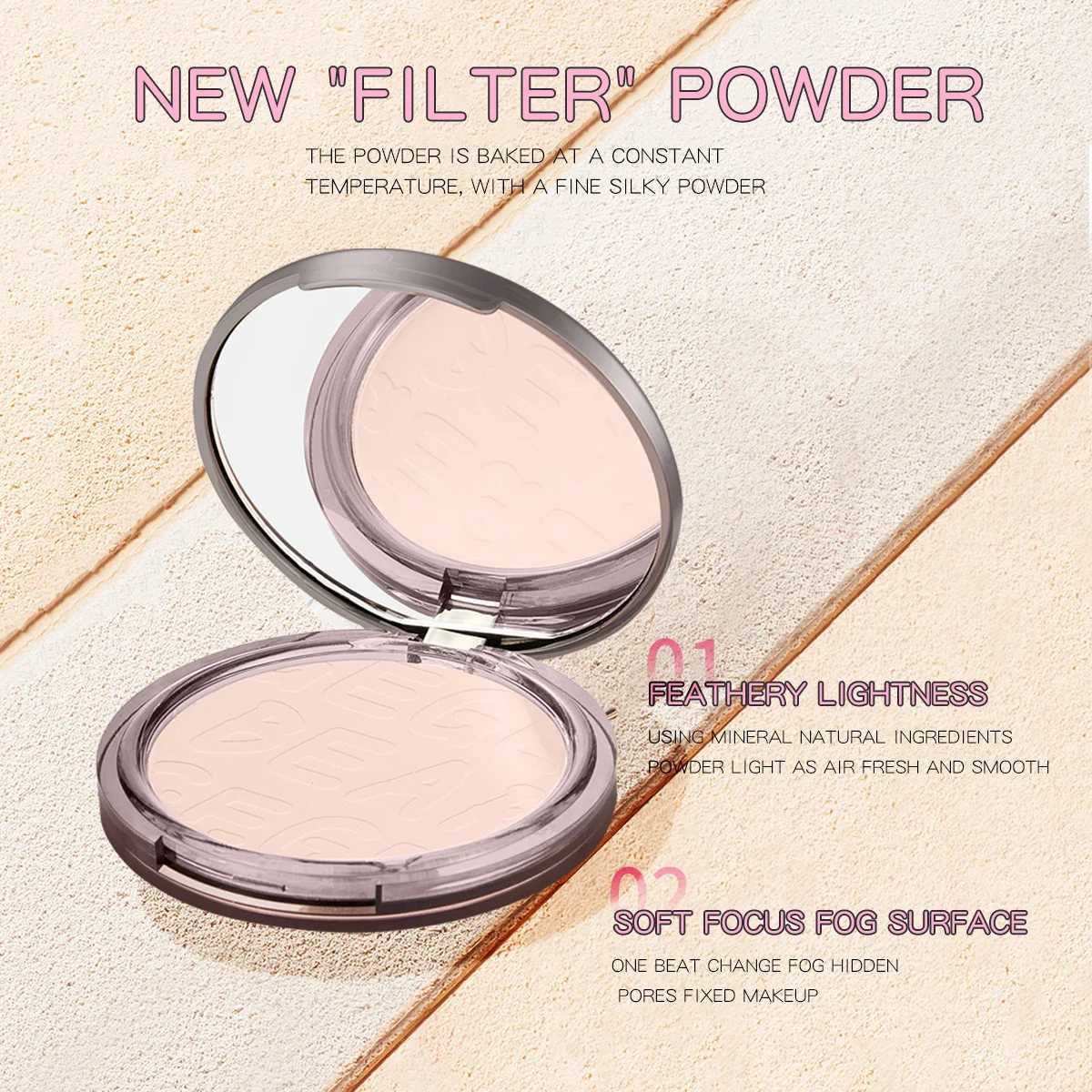 Gege Bear Setting Powder Fine Powder Texture Soft Focus Matte Long-lasting Natural MakeupXJ250224