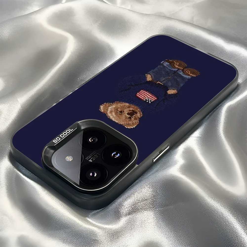 Epc P-Polo B-Bears Phone Case IMD Phone Case For IPhone 16 15 14 13 12 11 Pro Max Plus Color Silver Cover X250224