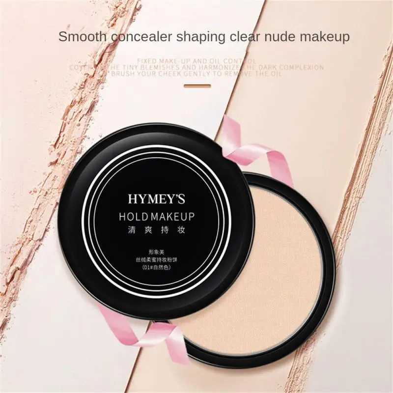 Pressed Powder Waterproof Long-lasting Full Coverage Face Compact Setting Powder Makeup Foundation Oil Control CosmeticsXJ250224