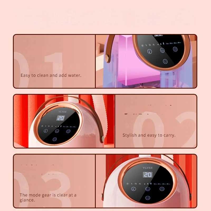 NEW Eye Massage Atomization SPA Instrument Hot Cold Spray Fumigation Heating Compress Relief Eye Dryness Fatigue ProtectionXJ250224