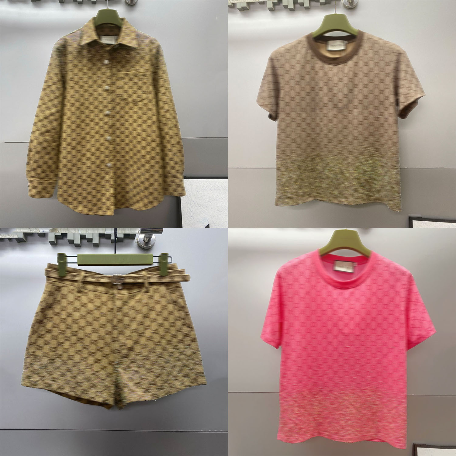 Designer Womens Tracksuit Rhinestone Shirts Full Letter Luxury Dresses Shorts Sleeve T Shirt Casual Slim Tops Shorts Two Piece Set Women