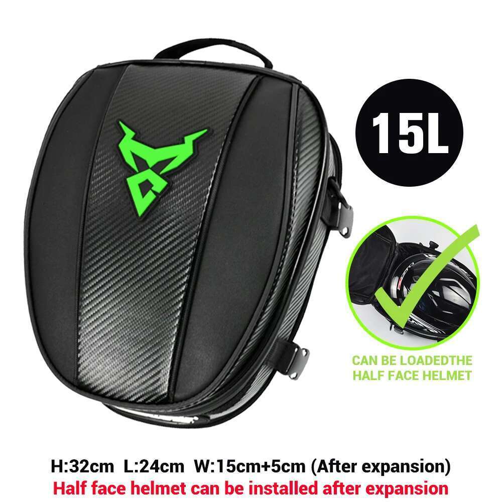 Women's Bags Motocentric Waterproof Tail Multifunction Rear Seat High Capacity Motorcycle Bag Rider Backp
