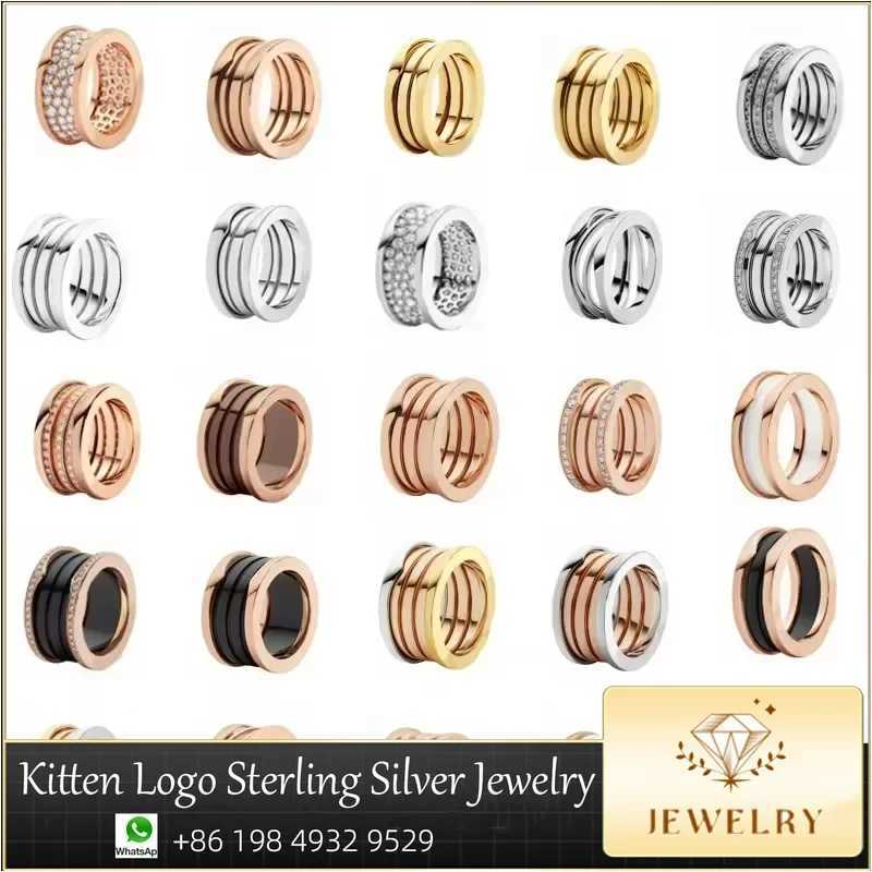 Band Rings 2024 Classic High-quality Spring Multi-layer BV Ring Classic Design Ring Adding A Touch of Brightness To Your Fingers. J2502173CO7