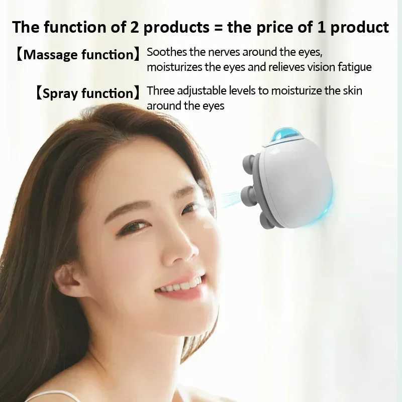 Electric steam eye massager spray eye moisturizing device portable atomizer face spray fatigue eye care to alleviate drynessXJ250224