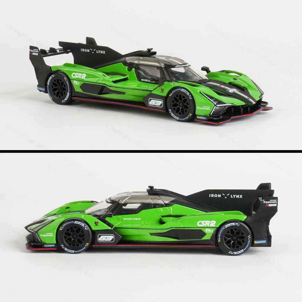 Download 1 43 Lamborghini SC63 Static Die Cast Vehicles Collectible Model Racing Car Toys Acrylic Box Free shipping