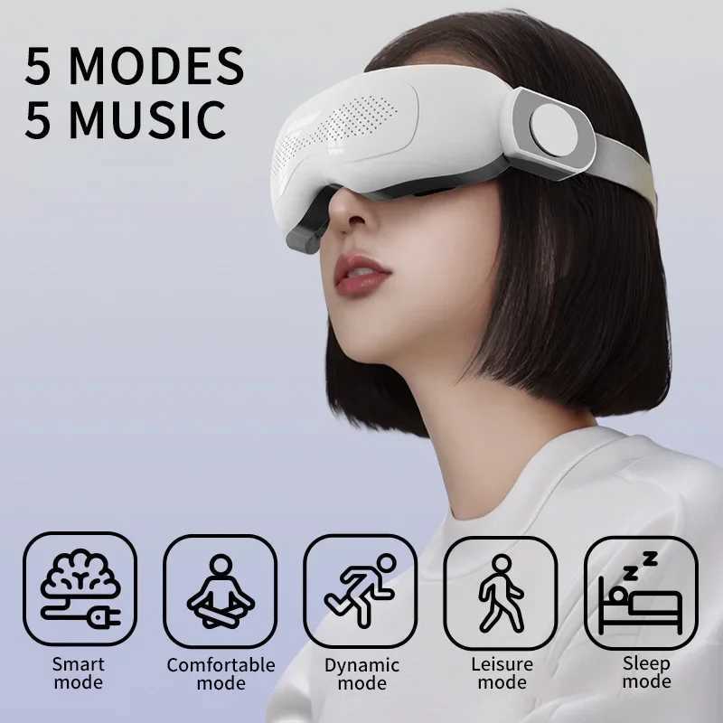 Eye Massage Instrument Vibration Heating Eye Massage Instrument Relieve Eye Fatigue Atomization Sleep Eye Care Beauty HealthXJ250224