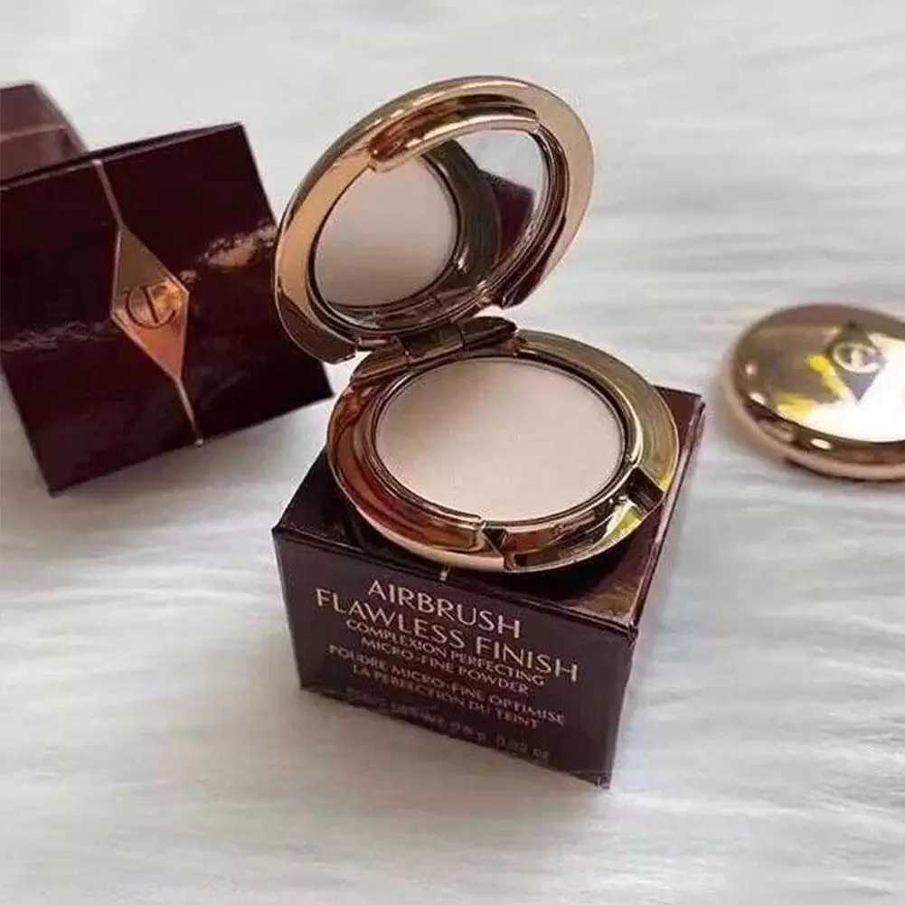 Mini Setting Powder Oil Control Puffs Natural Compact Waterproof Foundation Brighten Skin Soft Flawless Dry Powder ConcealerXJ250224